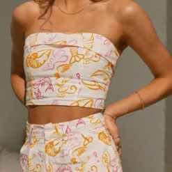 Sardinia Linen Bustier Top - Oceanus 9 Sardinia Linen Bustier Top - Oceanus -Stylo Craze Sales Store dd92a087ad2341baadf0b31c741ed550