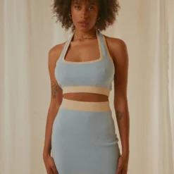 Sunday Morning Knit Mini Skirt - Baby Blue -Stylo Craze Sales Store deb4a23192e84604bbc8648b4e7ce093 scaled