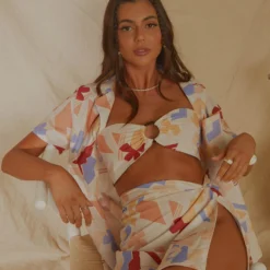 Sunset Aperitivo Shirt - Abstract Resort