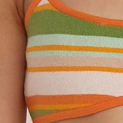 Avenue Knit Bralette - Melon Stripe 7 Avenue Knit Bralette - Melon Stripe -Stylo Craze Sales Store f0bdd2016eef4988930685b3cf9d2479
