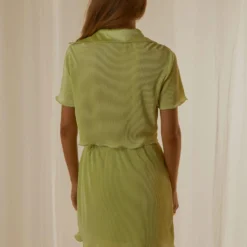 Sun Downer Cropped Shirt - Lime Green -Stylo Craze Sales Store f1137b988f8347a5a6f4103729e5f871 scaled