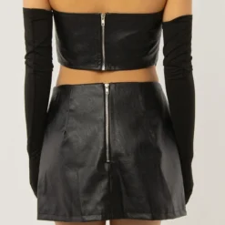 Change Of Tune PU Skirt - Black PU 11 Change Of Tune PU Skirt - Black PU -Stylo Craze Sales Store f60b8761ba284a8485aad8172b329a17