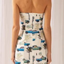 Skyscrapers Linen Mini Dress - Paved Paradise -Stylo Craze Sales Store f95a83dfa27847e4be2e3363733d2650