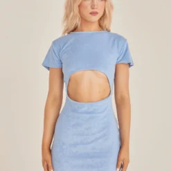 Mimosa Terry Mini Dress - Azure -Stylo Craze Sales Store f9f60925c6b64a6494ed2164ae1a551d scaled