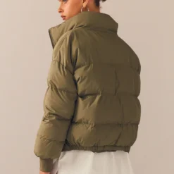 Avalanche Puffer Jacket - Moss Green -Stylo Craze Sales Store fd35eaf6629947ad903fb9d4ac644126 scaled