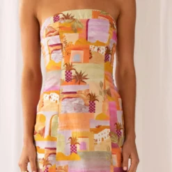 Sun And Sand Bustier Mini Dress - Sunset Building 11 Sun And Sand Bustier Mini Dress - Sunset Building -Stylo Craze Sales Store fe29747d60734895abad12f5a7f2d81a